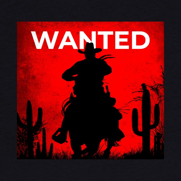 Red Dead Wanted Vintage by Other Design